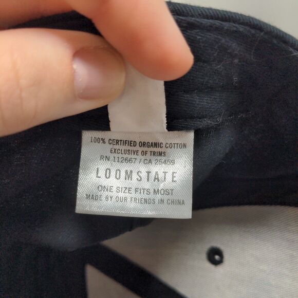 Chipotle Men's Strapback Employee Uniform Hat Black Embroidered Logo - Picture 12 of 12